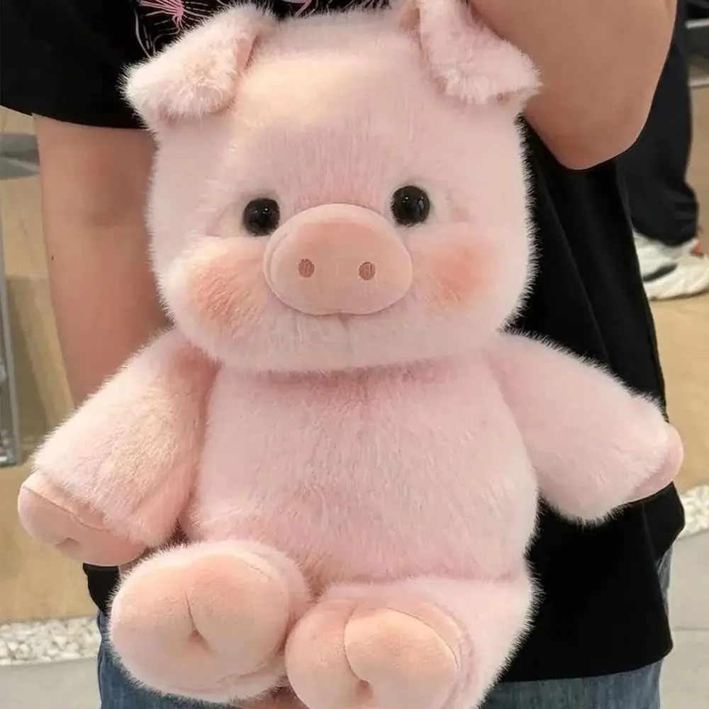 Creative Gift Soft Pig Stuffed Animal Plush Pillow Emotional Support 17.7inch Stuffed Animals Plush Cute Plush Pillow — image 1