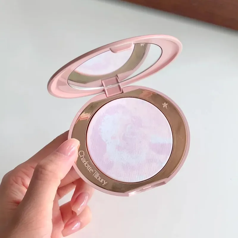 Charlotte Tilbury Setting Spray 16H Waterproof Weightless&Contour Wand Blendable Buildable&12Pan Eyeshadow Intensely Pigmented