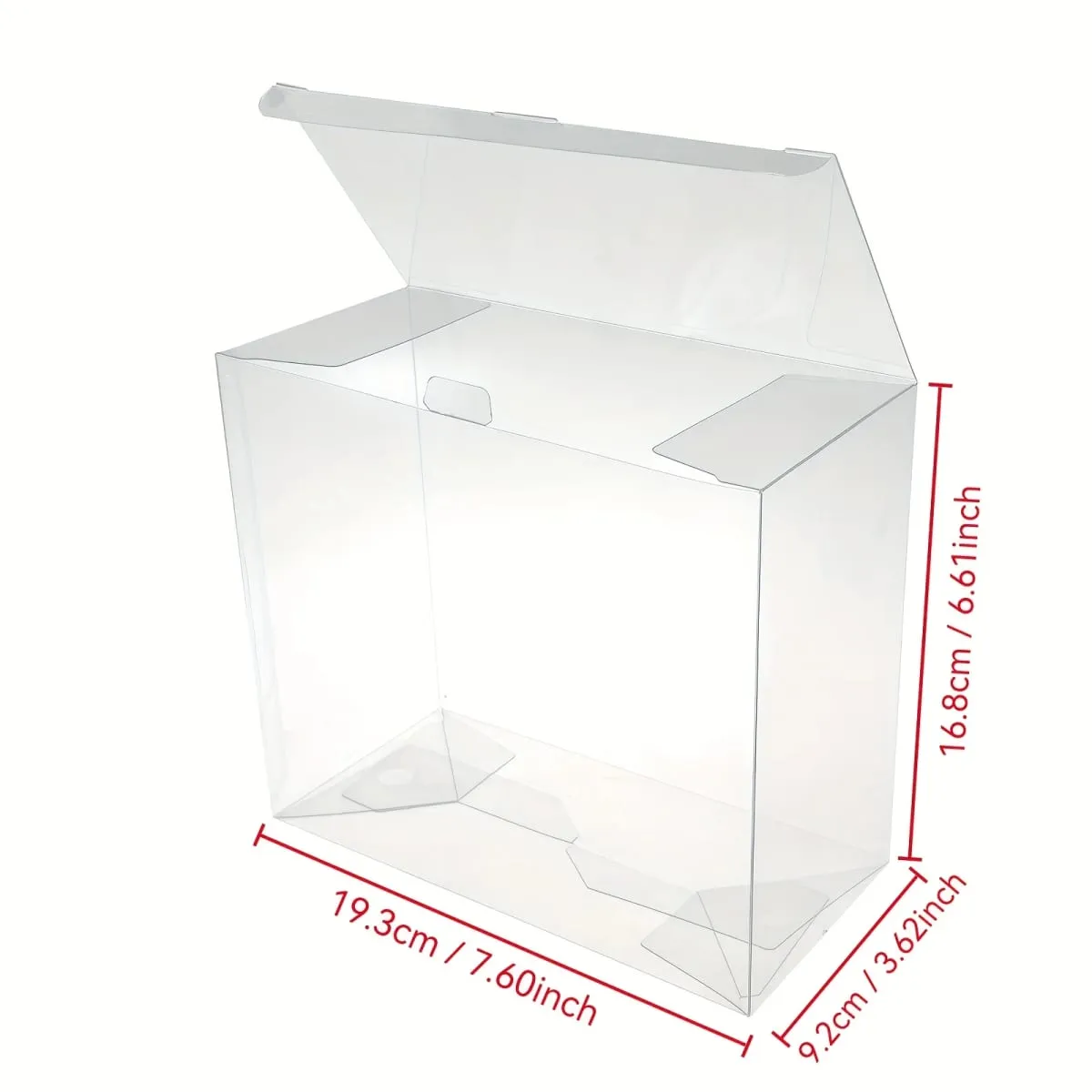 5/10 pcs ETB Plastic Protective Cases for Elite Trainer Box – 360° Clear View Anti-Scratch Dustproof Durable PET Card Storage