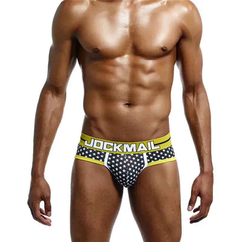 Sous-vêtements pour hommes slips coton imprimé Sexy hommes Boxer slip Slip Cueca Masculina culotte Calcinha Calzoncillos Hombre respirant