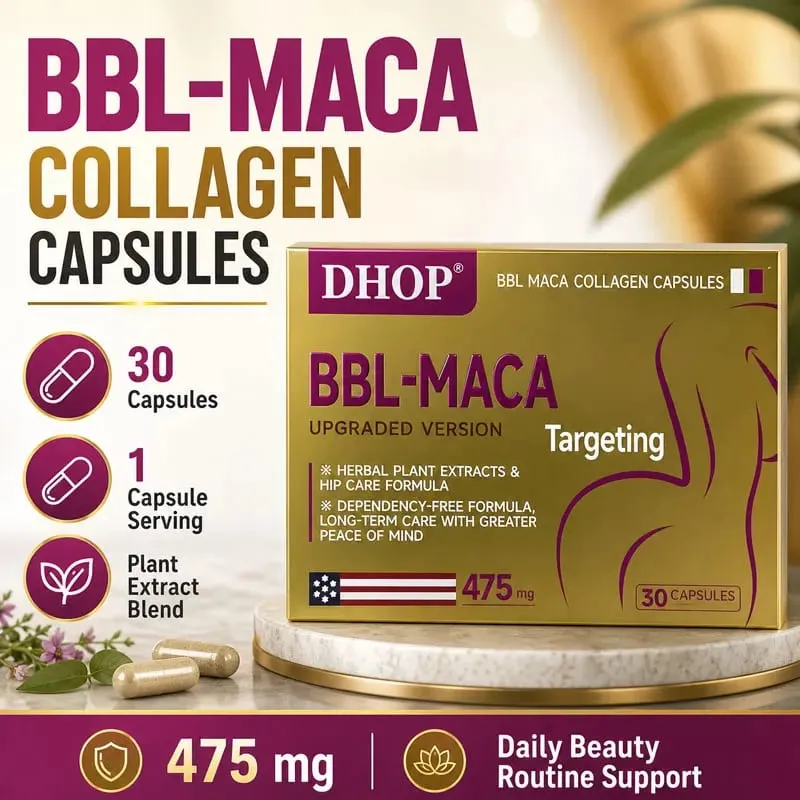 Plump Buttocks Capsules with Pueraria Mirifica Extract Fenugreek Extract Maca Extract and Vitamin E 30 Capsules