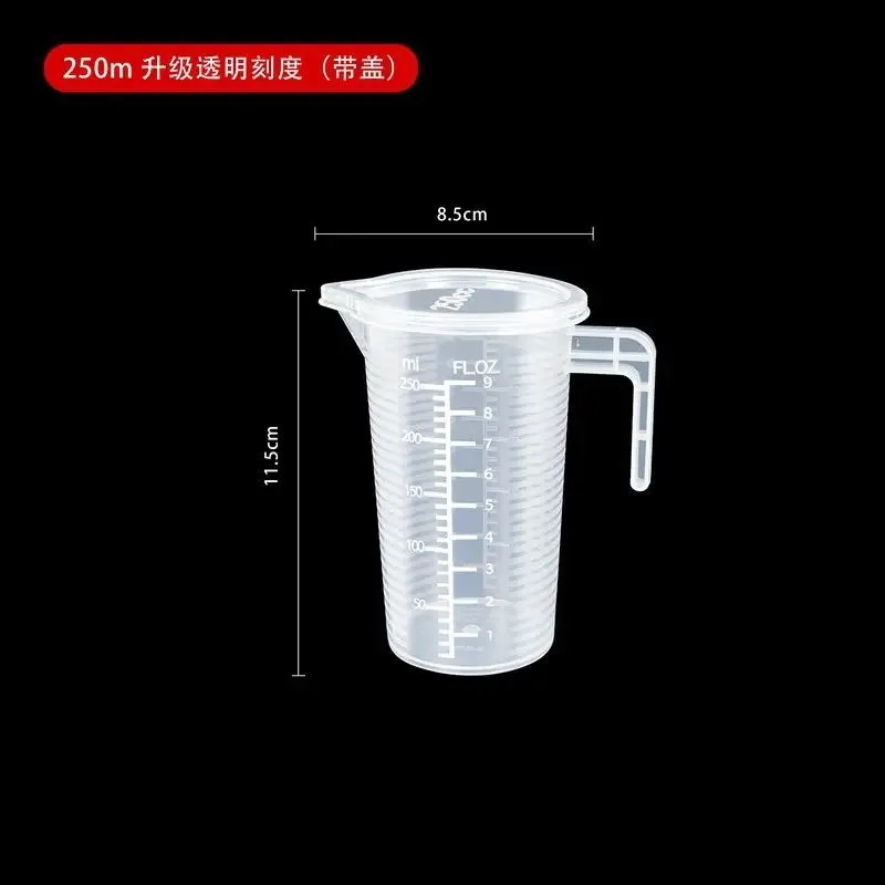 100-5000ml Thickened Plastic Measuring Cup with Scale Food Grade Measuring Cup Experimental Measuring Cup Beaker Plastic Cup