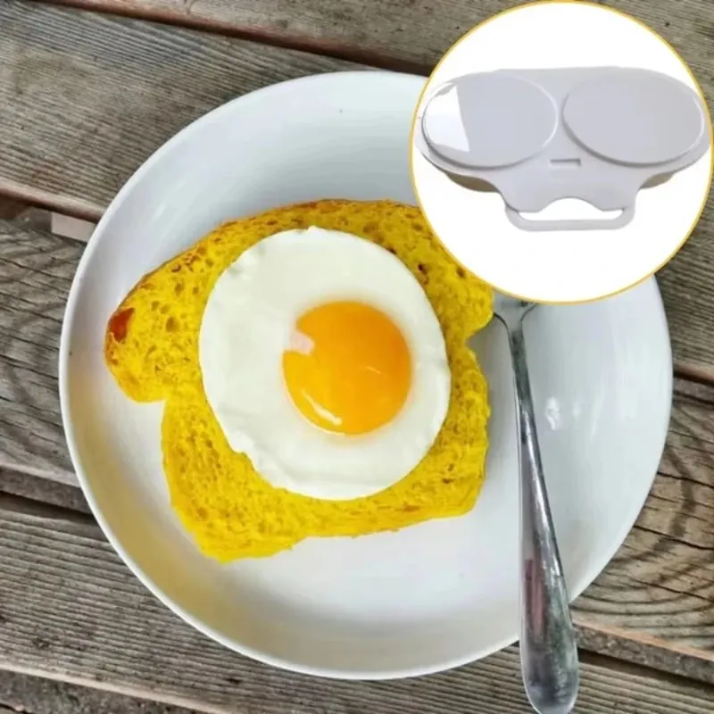 Plastikowa kuchenka mikrofalowa do gotowania jajek Kuchnia do gotowania Formy Łatwe do czyszczenia Naczynie do gotowania na parze Przenośne, odporne na ciepło pudełko na jajka gotowane na parze