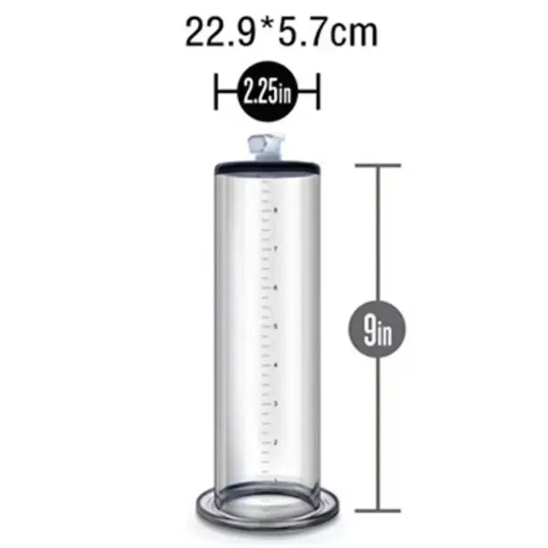 Male Penis Enlarger Vacuum Pump Penis Enlargement Enhancer Adult Sex Toy for Men Lasting Trainer Erotic Products Vacuum Cylinder