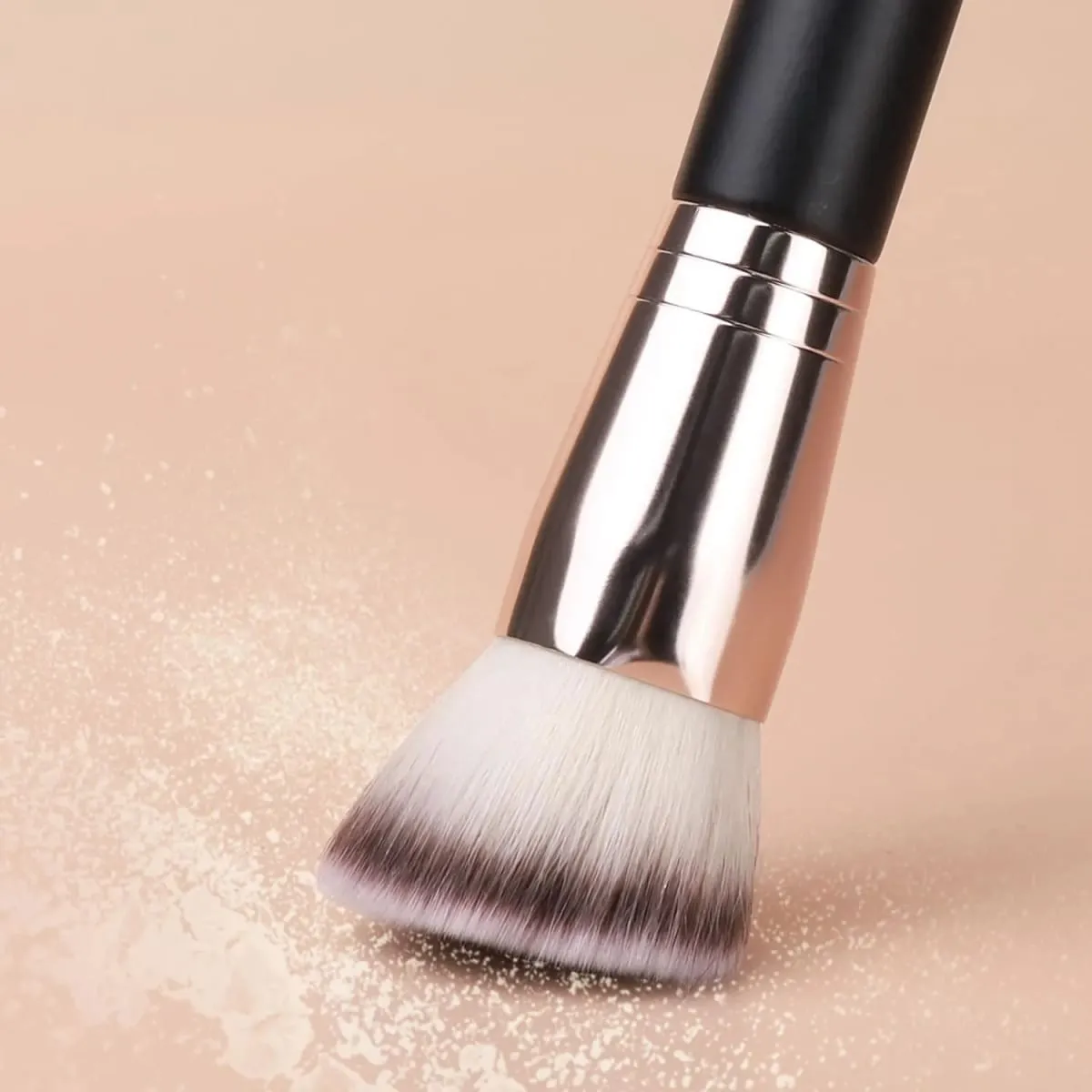 Foundation Makeup Brush Double Ended Makeup Brushes For Blending Liquid Powder Concealer Cream Cosmetics Blush Brush