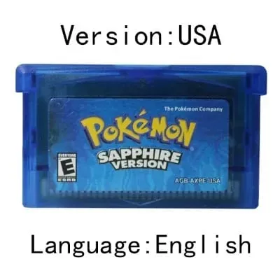 GBA Video Game Cartridge Console Card Pokemon Emerald Ruby FireRed LeafGreen Sapphire Multi-language for GBA/NDS — image 13