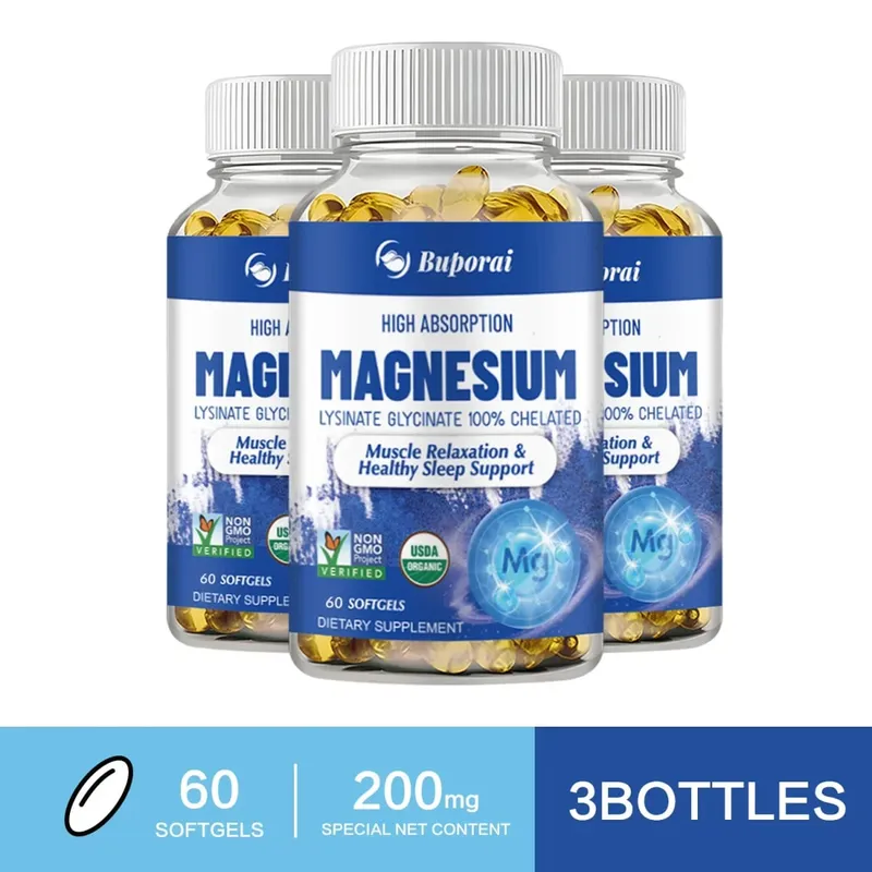 Highly Absorbable Magnesium - Supports Bone Density and Muscle Relaxation Promotes Healthy SleepSupplements — image 10