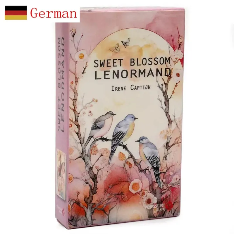 German 78pcs Das Schamanische Seelen Orakel Tarot Deck Prophecy Divination Comics Tarot Cards Family Party Board Game Toy