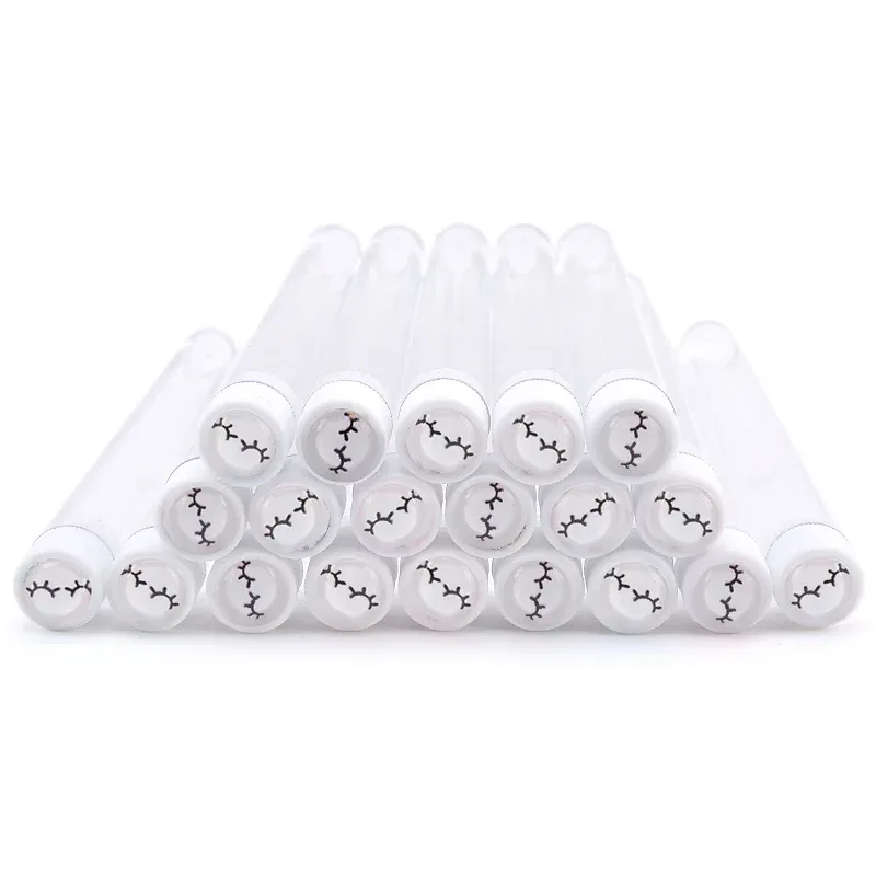 20pcs Reusable Eyebrow Brush Tube Disposable Eyelash Brush Eyebrow Brush With Eelash Resin Drill Replaceable Makeup Brushes — image 11