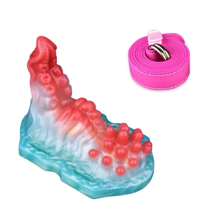 Wireless Control Silicone Octopus/Granule Sex Grinder Strapon Grinding Hump Friction Vibration Massage Female Masturbation — image 15
