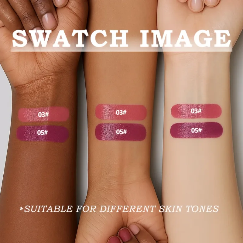 Moisturizing Cream Lip Gloss Autumn/Winter Moisturizing Liquid Lipstick Long Lasting Non Greasy Lip Makeup Christmas Brown