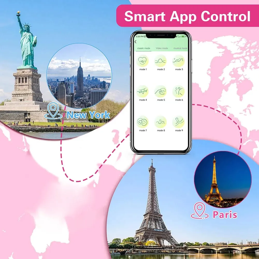Wireless Bluetooth APP Dildo Vibrator for Women Clitoris Stimulator G Spot Massager Wear Vibrating Egg Sex Toys for Women Adults