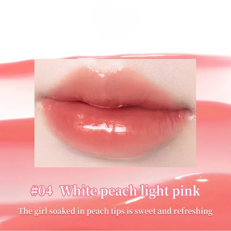 Ginger Candy-shaped Lip Gloss with A Moist and Nourishing Texture Long-lasting and Vivid Color A Cute Lip Gloss.