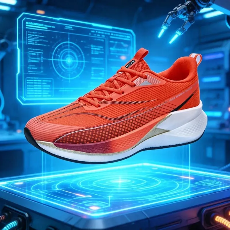 Men Marathon White Running Shoes Speciality Sports Breathable Sneakers Cushion Racing Jogging Outdoor Tennis Athletic Trainers