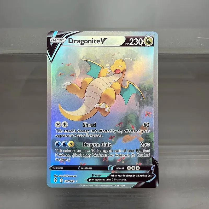 Foil PKM Single Cards Pikachu Charizard EX Bubble Mew Game Rare Collection Cards PTCG Rainbow Proxy Cards