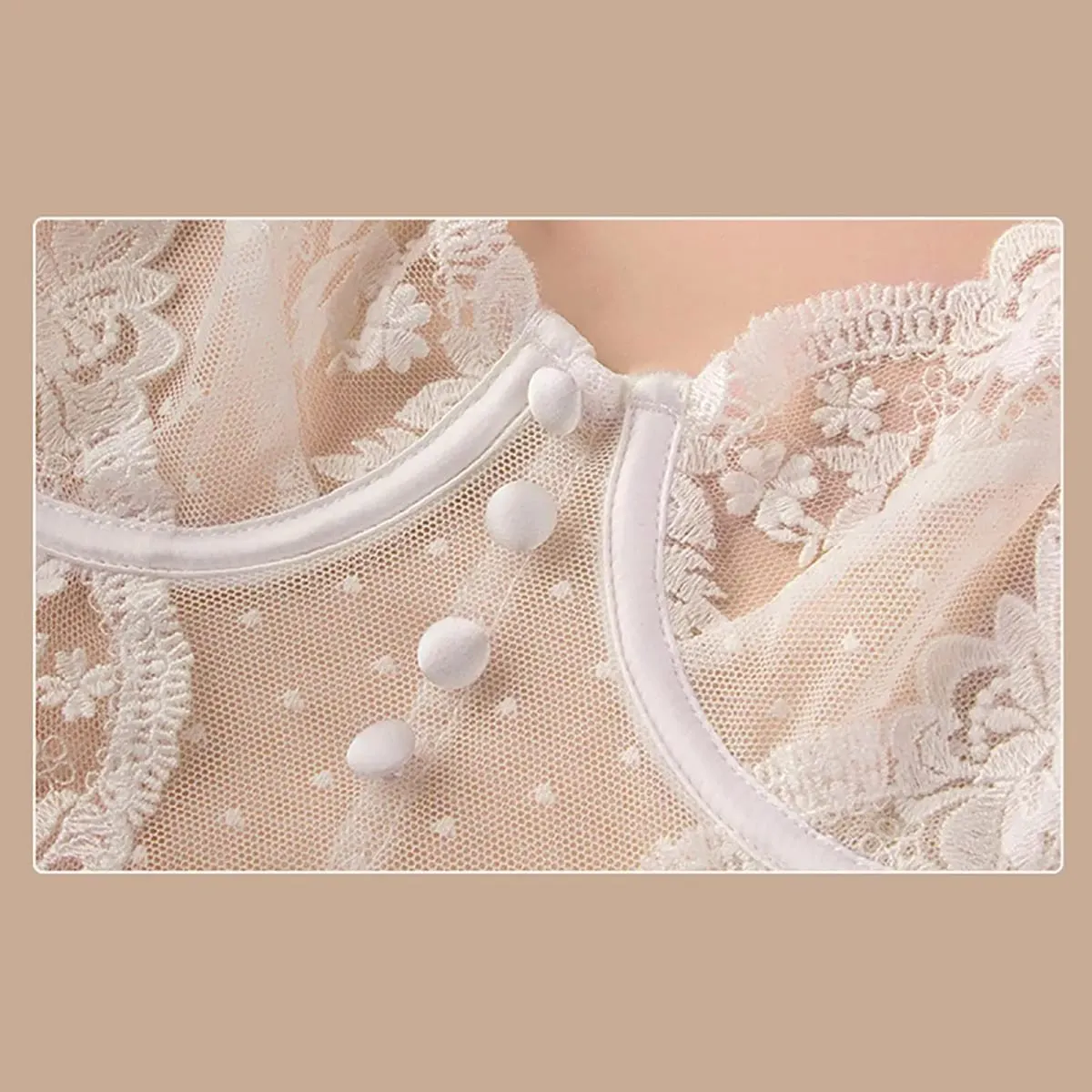 Ensemble de Lingerie 2 pièces pour femmes, body confortable, soutien-gorge Push up, soutien-gorge et culotte en dentelle florale, ensemble pour mariage, vêtements de nuit, vêtements de tous les jours