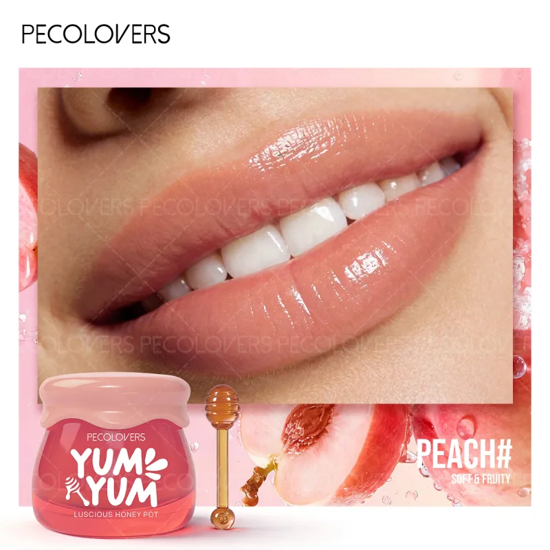 1PC Fruit Honey Pot Lipstick Can Moisturize Lips for A Long Time and Can Be Applied Repeatedly To Nourish Lips and Make Up Lips — image 11