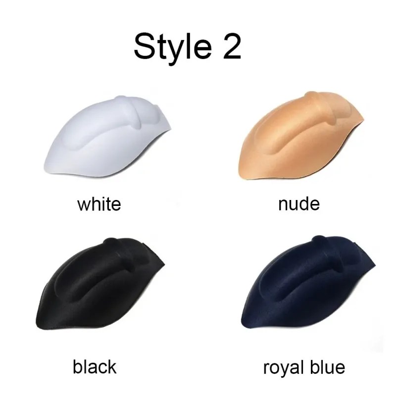 6 Colors Soft Briefs shorts Men Sponge Pouch Underwear Swimwear Enhancer Cup Bulge Pad