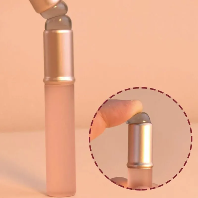 Silicone Round Head Soft Lip Brush Pro Lipstick Application Smudge Brush Girls Women Cosmetic Tools Make Up Brushes