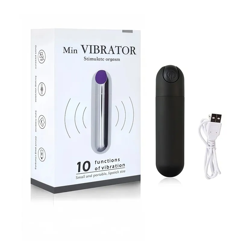 Potente mini vibratore a proiettile per donne G Spot Masturbazione stimolatore clitorideo Massaggiatore vaginale Giocattoli erotici per adulti