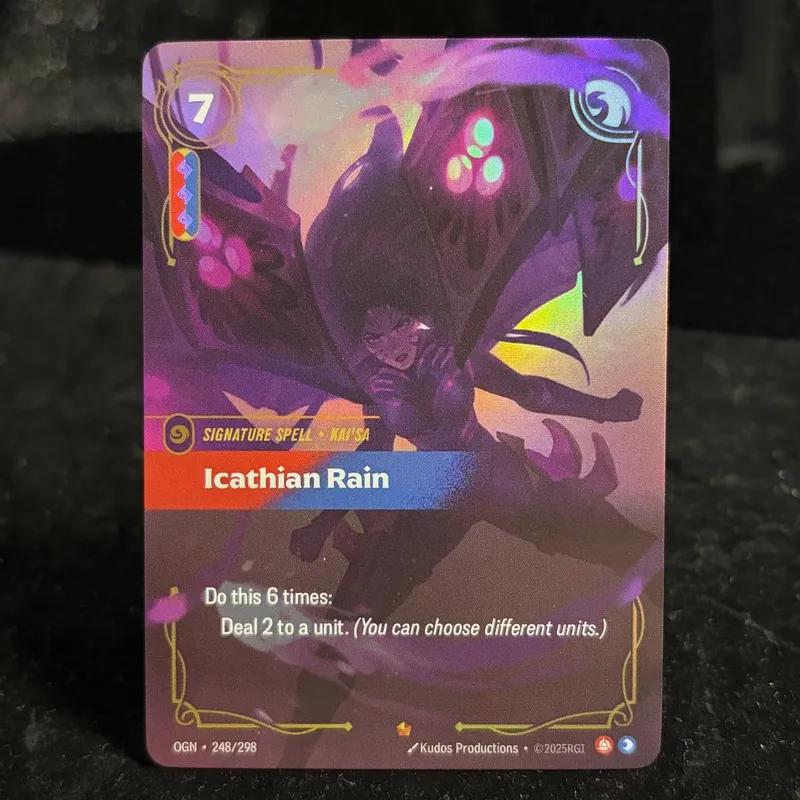 Runes Riftbound OGN Origin Genesis UNL Unleashed KaiSa Elder Dragon Collectible Alt Art Showcase Exclusive Holo Foil Proxy Card