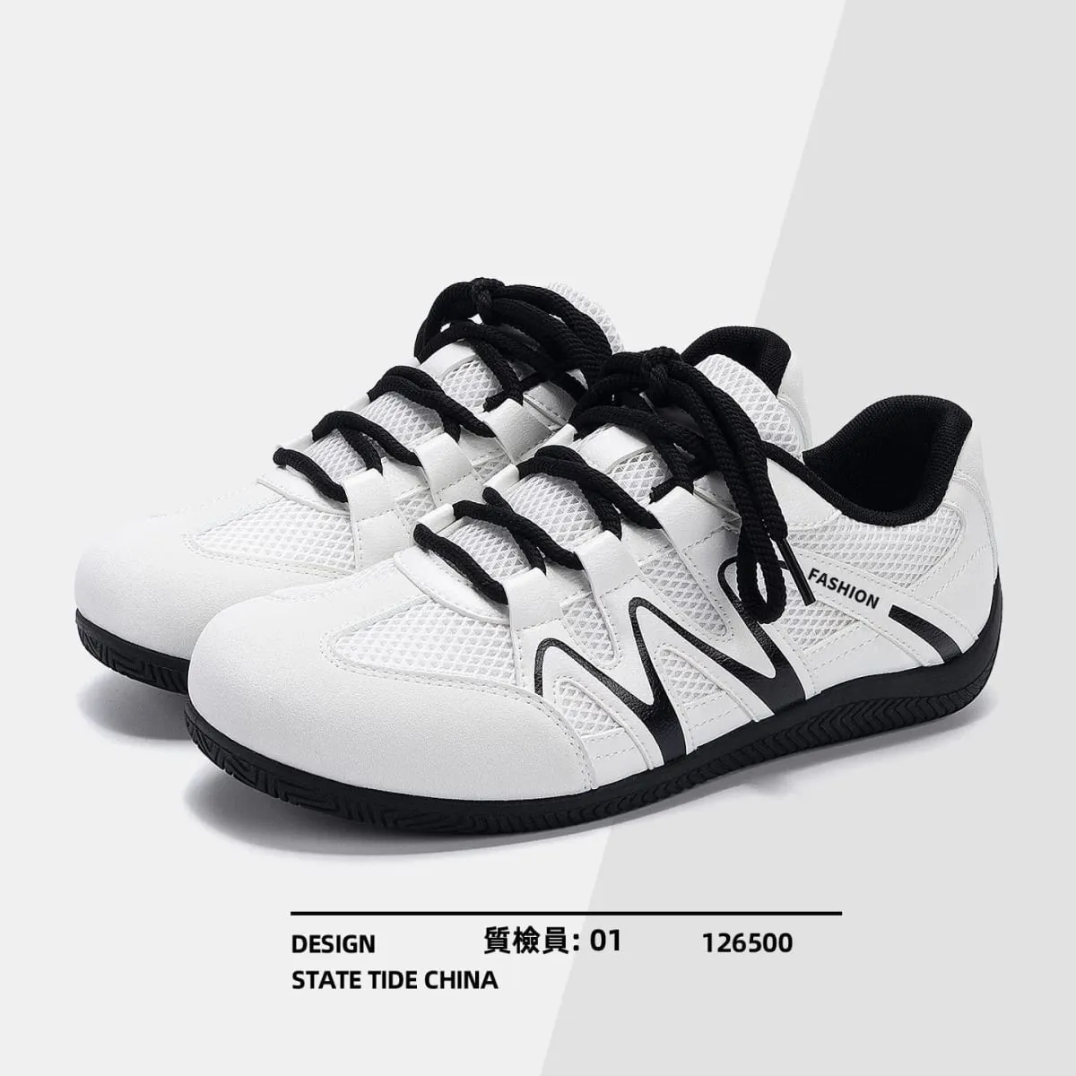 Men's Mesh Breathable Casual Sneakers Lace Up Flat Sole Fashion Sport Shoes Daily Walking Ladies Lightweight Athletic Footwear