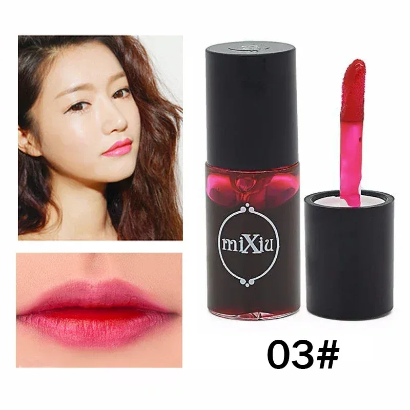 Women Makeup Waterproof Multifunction Lip Gloss Tint Dyeing Liquid Lipgloss Blusher Long Lasting Makeup Cosmetics