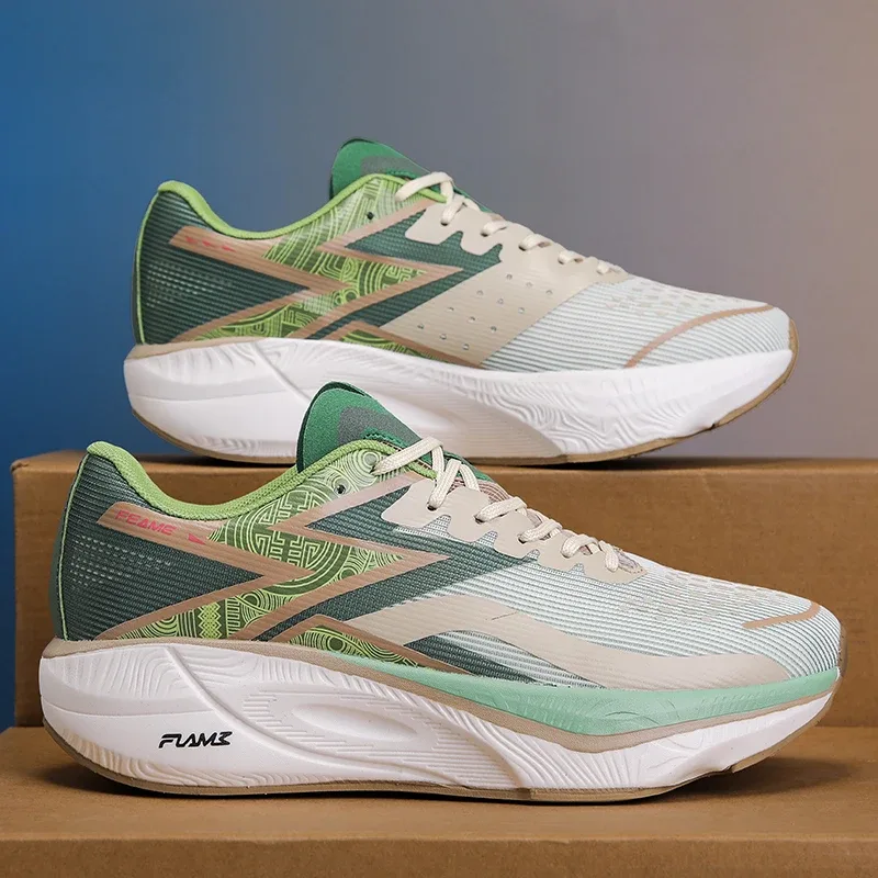 Men's Casual and Comfortable Solid Color Wear-Resistant Jogging Shoes Breathable and Easy-To-Wear Sports Shoes Non-Slip