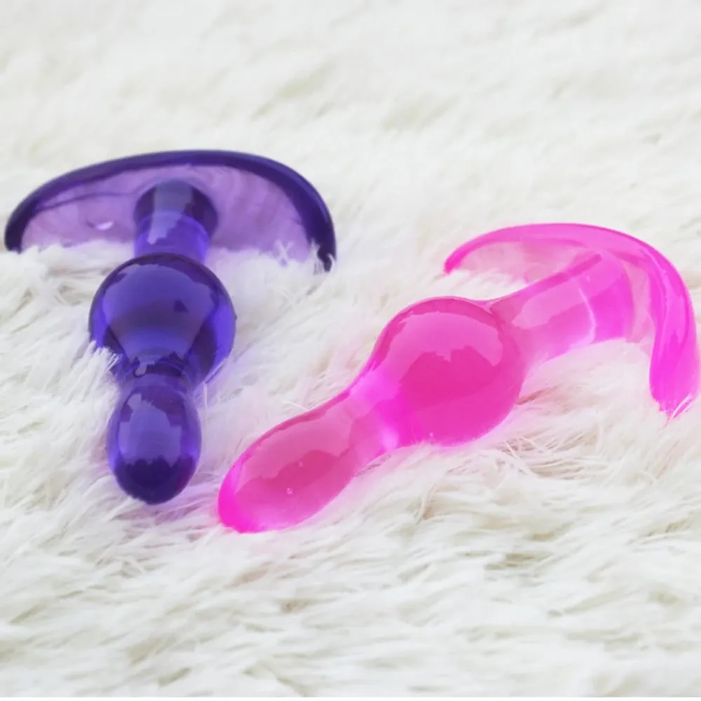 Anal Beads Plug Mga Sex Toys para sa Mga Lalaking Babae Anus Stopper Butt Plug Silicone Waterproof Body Massage mainit na Mga Produktong Seks magkasintahan