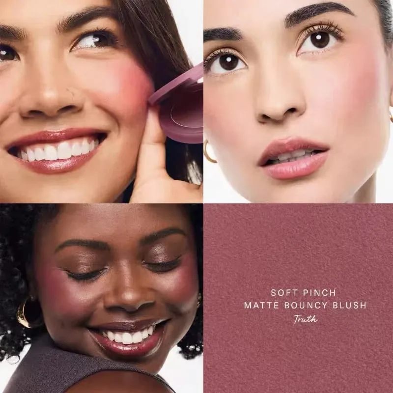 Rare Beauty Easy To Apply Highlighter Eyeshadow Palette Blush Hydrating Brightening Mashed Potato Blush Enhance Facial Details