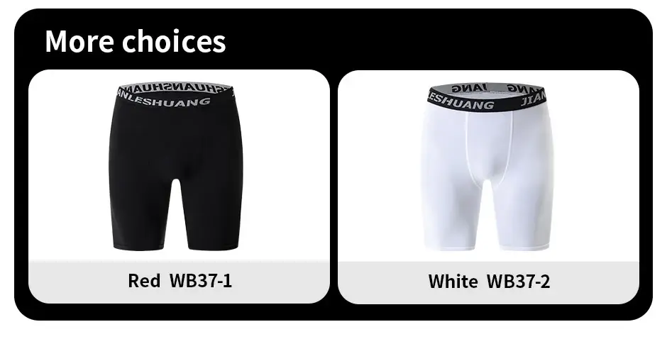1/5 Uds. Ropa interior larga clásica para ciclismo en blanco y negro para hombre, pantalones cortos de entrenamiento integrales para correr y Fitness de varios tamaños para adolescentes