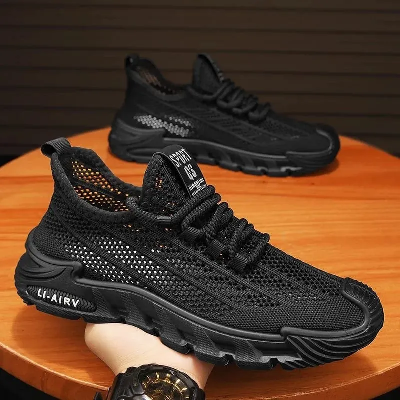 Men's Summer Casual Shoes Are Breathable Anti Slip Wear-resistant Fashionable Sporty Comfortable Mesh Shoes Running Sports Shoes
