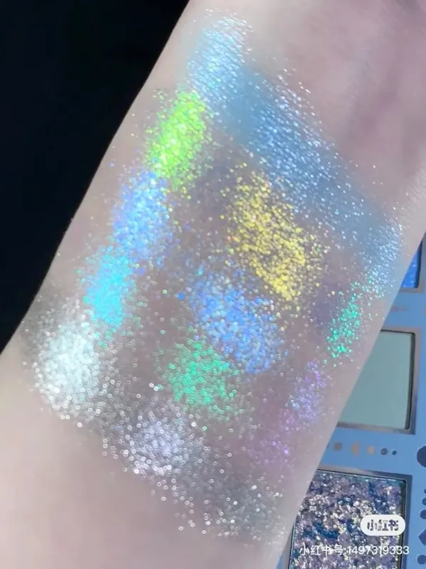 Anthemy10 Color Shimmer Matte EyeShadow Chameleon Pearlescent Diamonds Shine Brightly Eyeshadow Makeup Palette Cosmetics