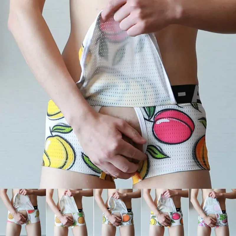 Boxershorts Onderbroeken Ondergoed Slips Kleding Katoen + Spandex Open Gloednieuw Mode Stijlvol aanbod Geschikt