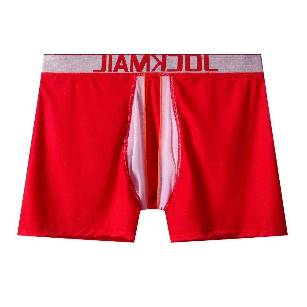 Intimo da uomo sexy Boxer da uomo 3D Custodia a forma di amaca Progettato Pannelli in rete traspirante Boxer da uomo Tronco Mutande maschili