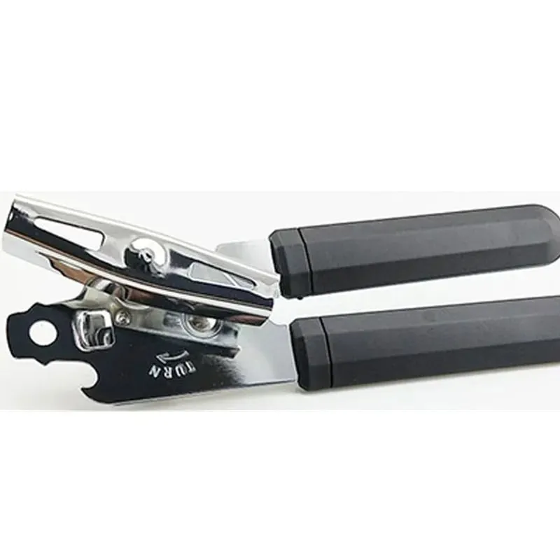 Stainless Steel Multifunctional Professional Can Manual Can Opener Craft Beer Grip Can Opener Bottle Opener Kitchen Gadgets