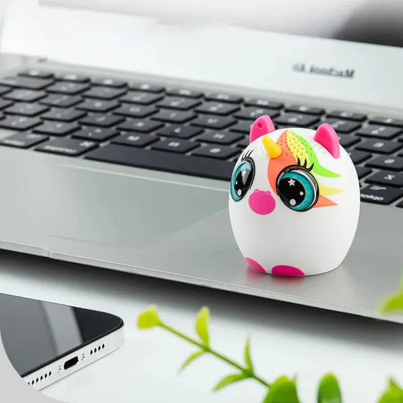 Přenosné Bluetooth reproduktory Unicorn Hovory handsfree Malé reproduktory Silné basy Bezdrátový Bluetooth Stereofonní reproduktor Publikum