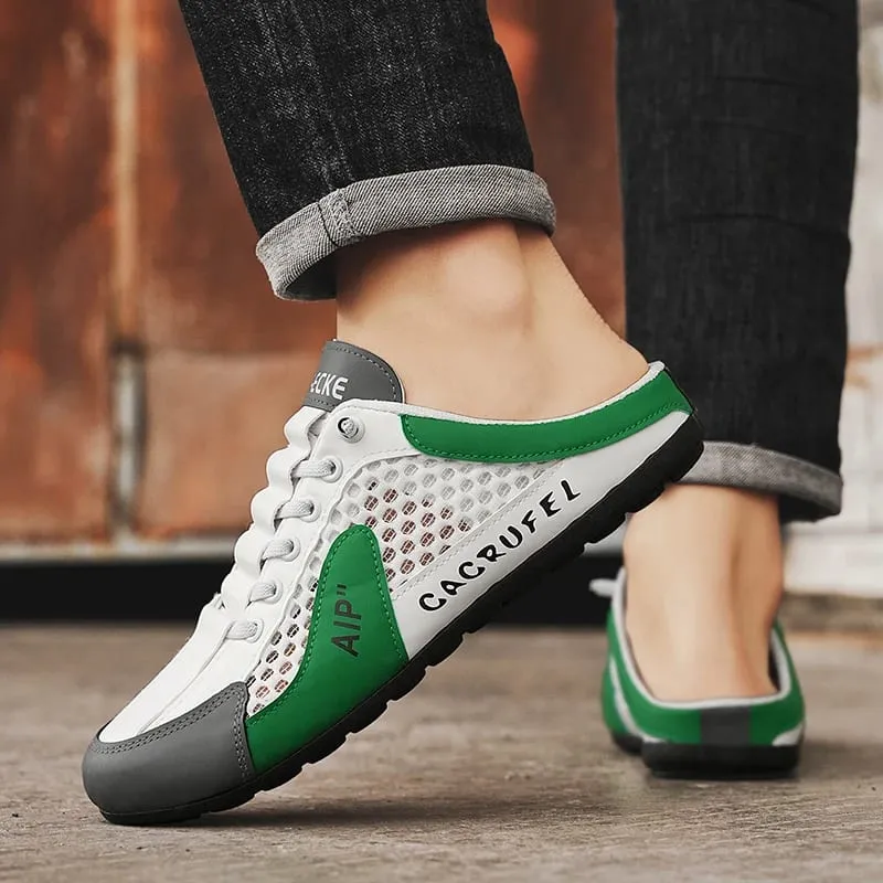 New Men's Summer Slippers 2026 Designer Mens Casual Slingback Sandals Fashion Lightweight Non-slip Breathable Sneakers Zapatos — image 4