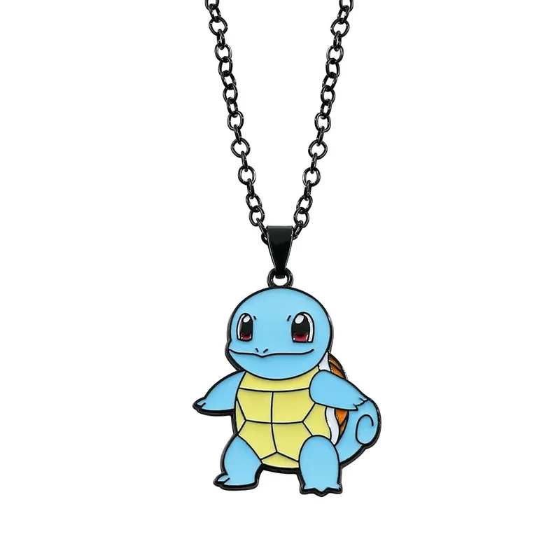 Anime Pokemon Metal Toy Figure Comel Pikachu Squirtle Psyduck Charmander Hiasan Parti Hadiah Cosplay