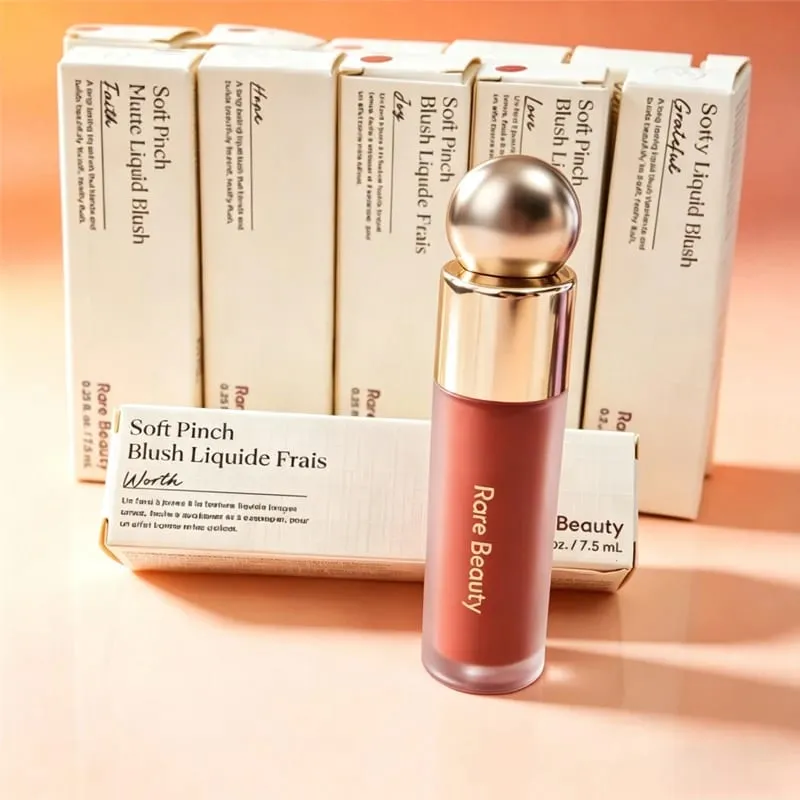 Rare Beauty Soft Pinch Liquid Blusher Silky Waterproof Moisturizing Woman Makeup Happy Hope Bliss Wonder Believe Blush Liquide — image 16