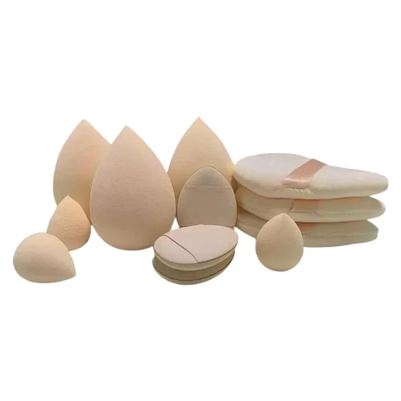 12pcs Makeup Sponge Set Essential for Beginners Cosmetic Easy to apply Puff Set Makeup Foundation Sponge — image 4