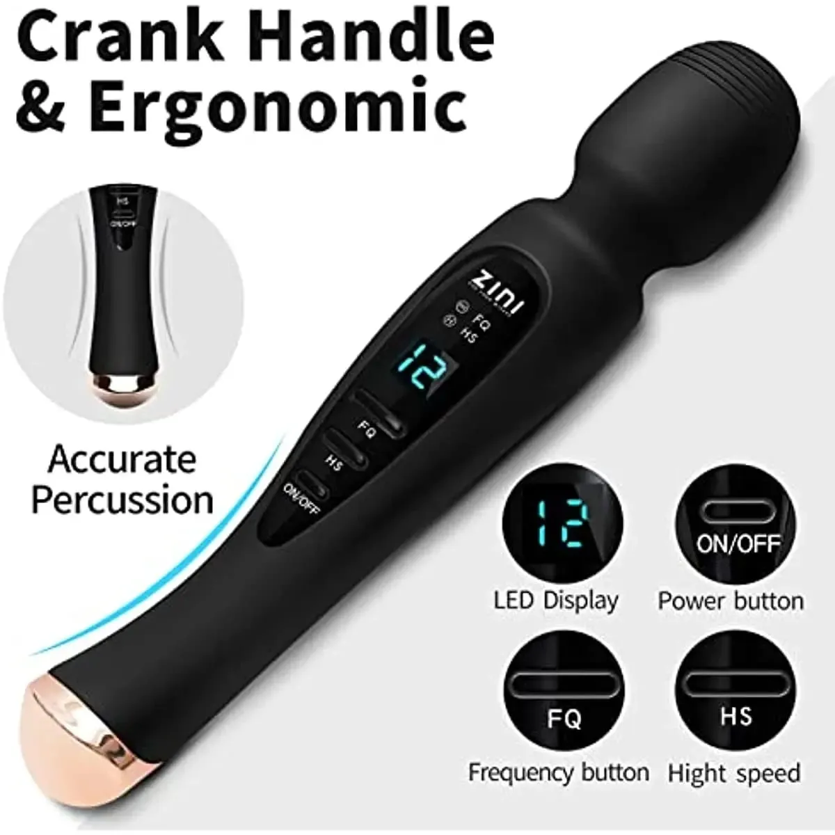 Penggetar Klitoris Kuat untuk Wanita Tongkat Penggetar Dildo Mesin Seks Mainan Dewasa Masturbasi Wanita Pemijat Orgasme G-spot