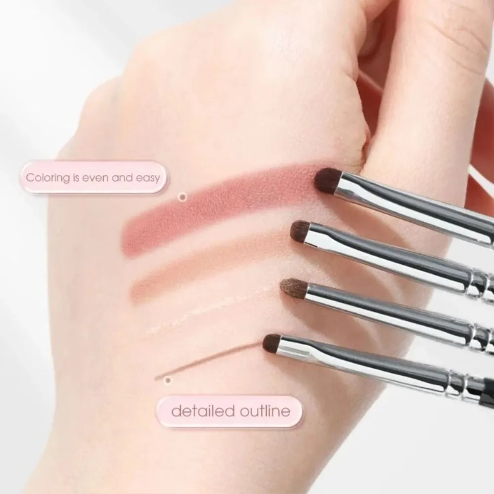 Soft Fine Eyeshadow Brushes Smudge Eyeliner Makeup Brush Eyelid Highlighter Lying Silkworm Makeup Brushes Tools Eye Makeup