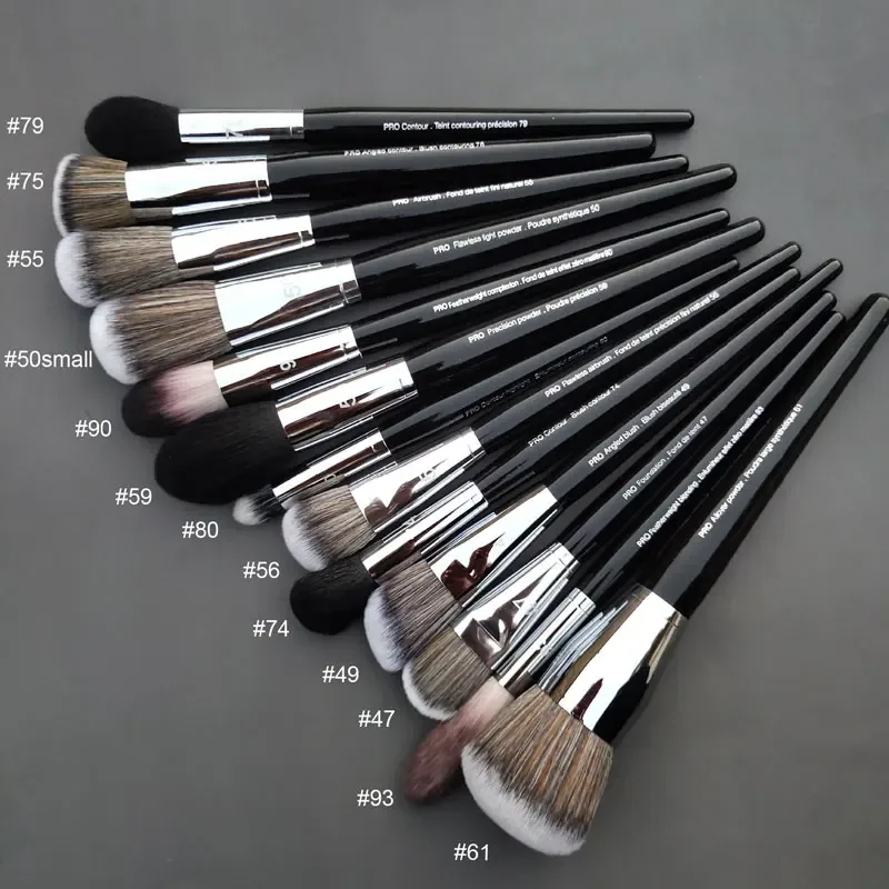 High quality Foundation Makeup brushes set Pro Make up brush Liquid Powder Eyeshadow Crease Concealer cosmetic tools exquisite