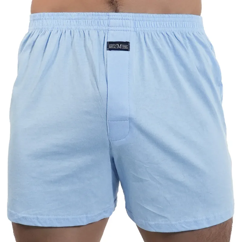 1PC duże kalesony jednolite spodnie od piżamy w domu Plus Size bokserki krótkie dla mężczyzn wysokiej talii spodnie Allo bawełniane spodnie spodnie do spania