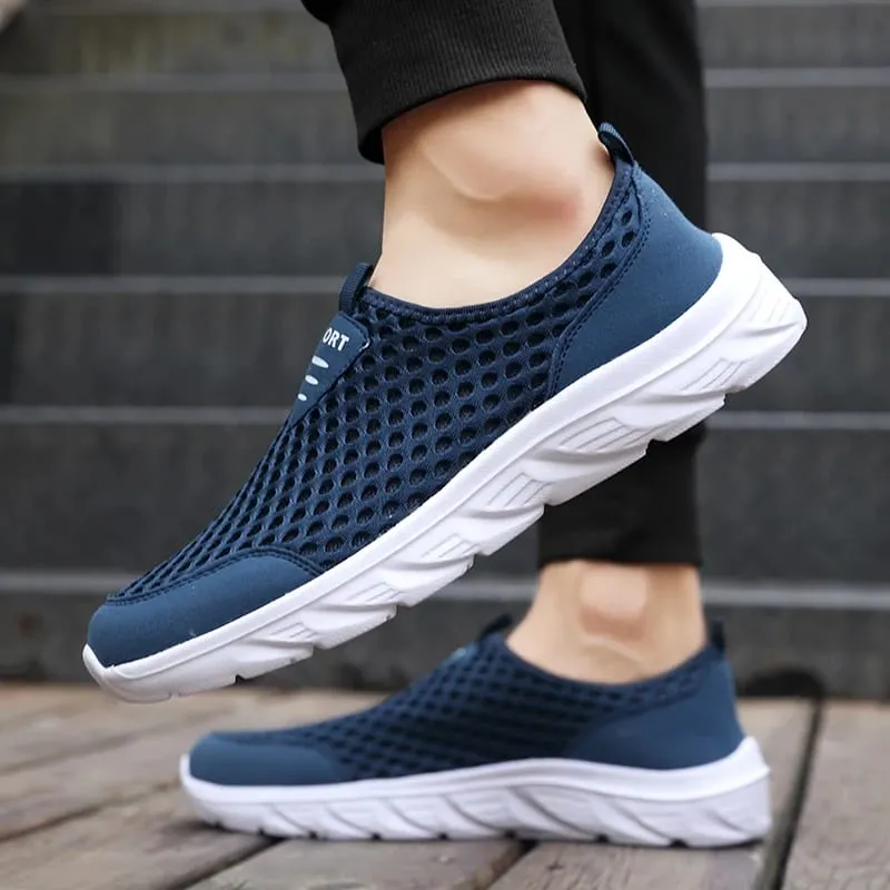 New 2026 Men Running Shoes Breathable Outdoor Sports Shoes Lightweight Sneakers for Man Comfortable Athletic Training Footwear