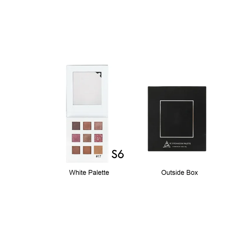 High Pigmented Shimmer Eyeshadow Matte Cosmetics Custom Eyeshadow Palette Vegan Make Up Hot Sale Eye Shadow