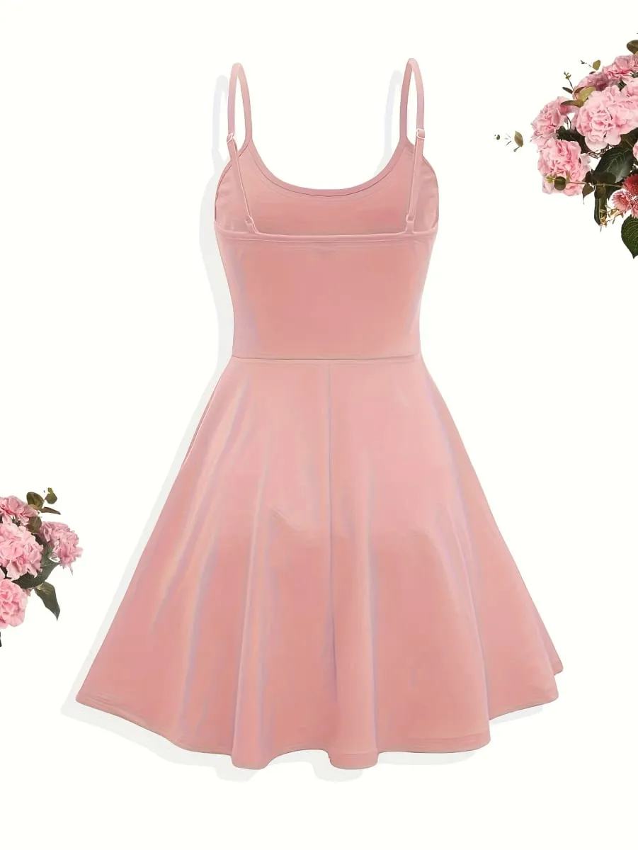 2025 Summer and Autumn New Casual Fashion Women's Strap Dress