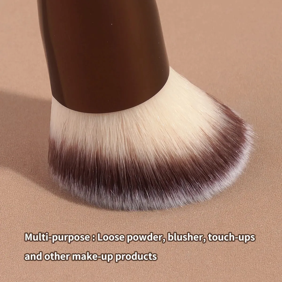 1pcs Double-Ended Foundation Makeup Brushes for Liquid Cream Powder Concealer Soft Fluffy Bristle Cosmetic Beauty Tools