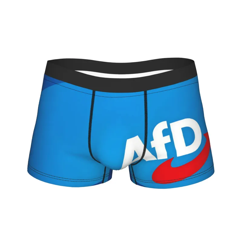 Alternativa afd alemanha shorts cuecas de alta qualidade homem novidade boxershorts impressão plus size calcinha — image 7